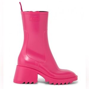 CHLOÉ Pink Betty Boots